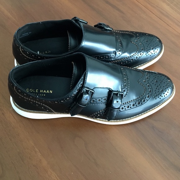 cole haan monk strap womens